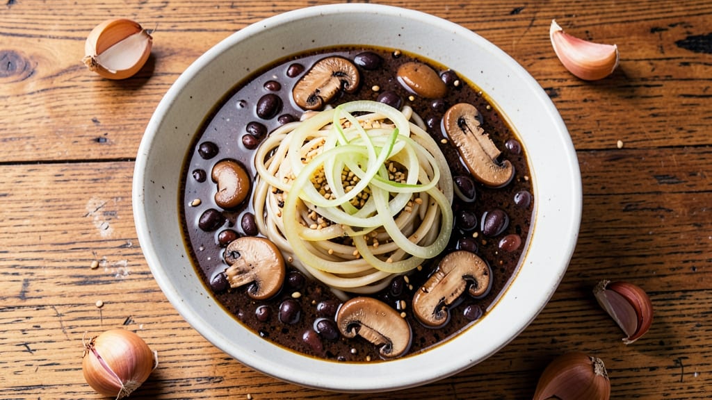Black Bean Ramen Noodles Recipe: Umami-Packed Plant-Based Bowl
