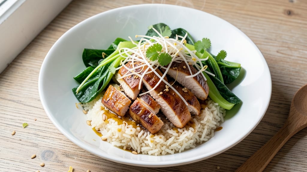 Bok Choy, Bean Sprouts, and Chicken Recipe: Wok-Fried Crunch With Savory Umami Depth