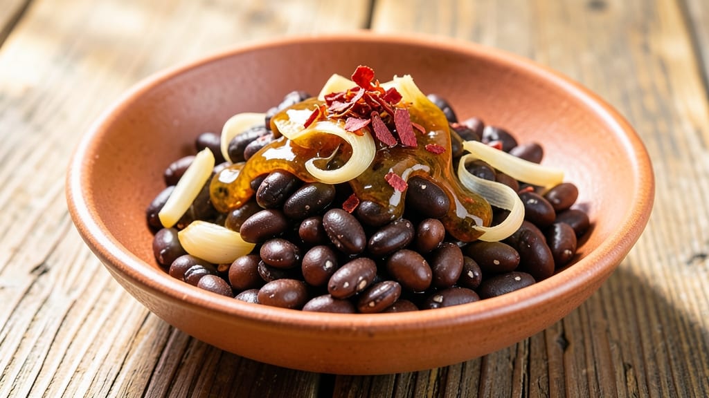 Black Bean Vinegar Recipe: Tangy-Spiced Pickled Beans in 10 Minutes