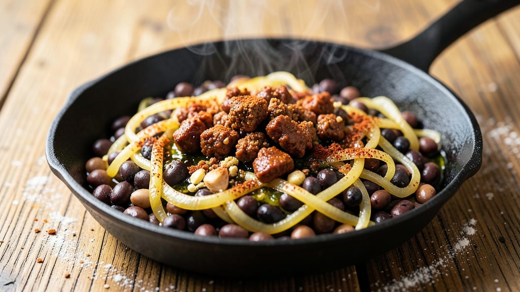 Bean Taco Filling Recipe: Smoky Chorizo and Black Bean Fiesta