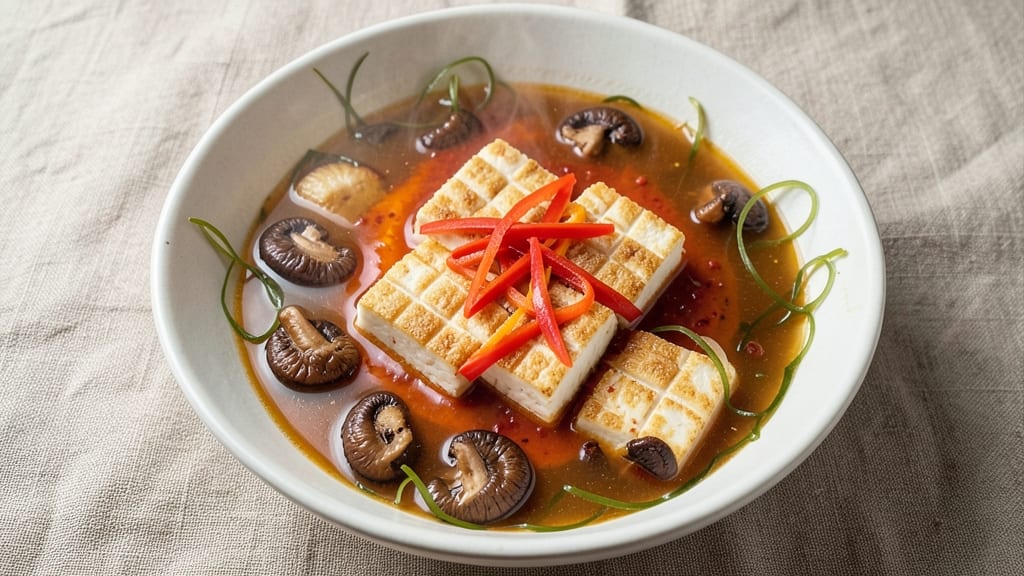 Bean Curd Soup Recipe: Silky Miso-Ginger Base With Crispy Tofu Bites