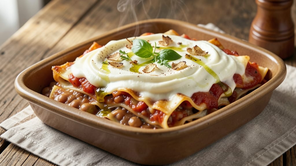 Bean Lasagne Recipe: Layers of Rich Tomato and Creamy Cheese Harmony