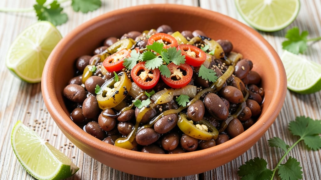 Paula Deen's Black Bean Salsa Recipe: Smoky Cumin and Lime Zing