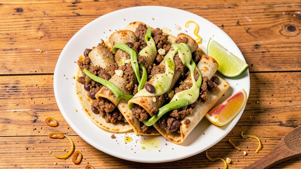 Max and Erma's Black Bean Roll Ups Recipe: Smoky Cumin and Lime Zing in 15 Minutes