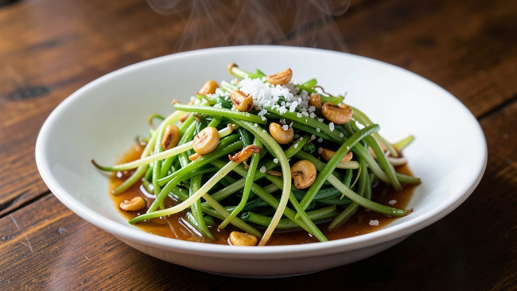 Bean Sprout Filipino Recipe: Crispy-Fried Crunch With Garlicky Soy Glaze