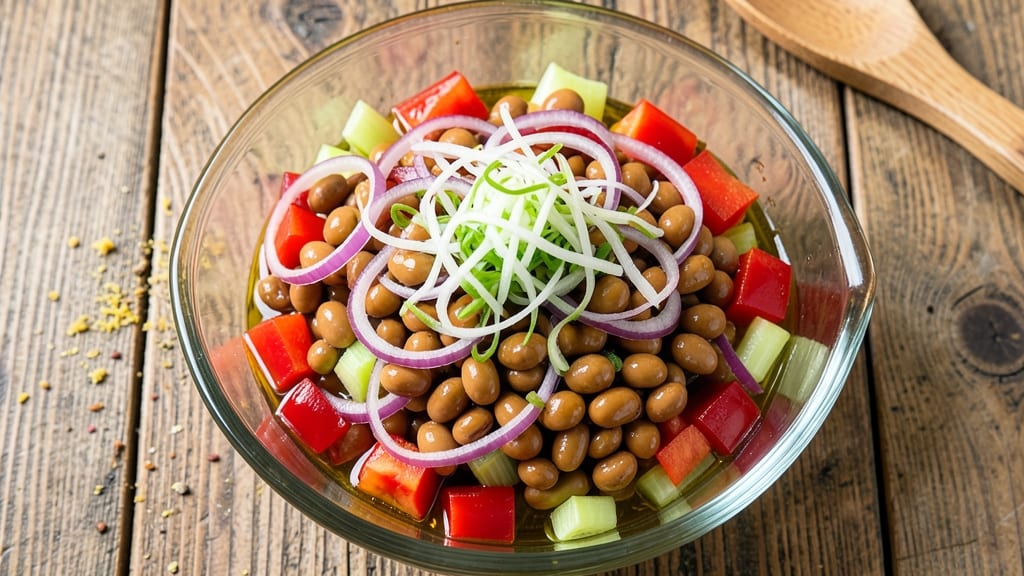 Bush's Picnic Kidney Bean Salad Recipe: Smoky Garlic & Herb Vinaigrette Magic