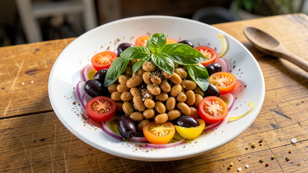Antipasto Dense Bean Salad Recipe: Hearty Italian Flavor Without the Guilt