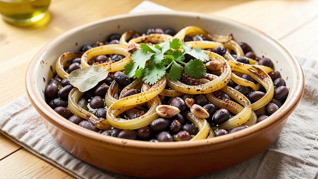 Black Bean and Onion Recipe: Smoky-Spiced One-Pot Heartiness