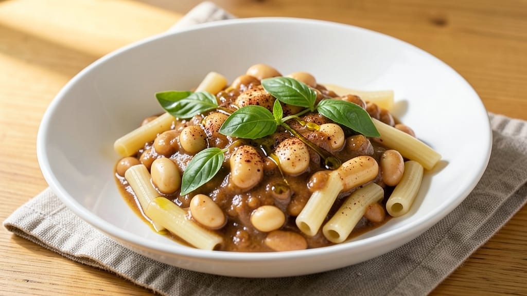 Bean Pasta Sauce Recipe: Smoky White Bean and Tomato Velvety Richness
