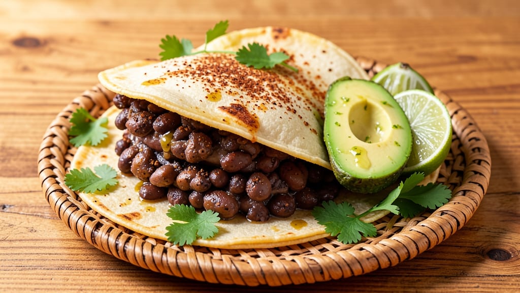 Black Bean Soft Tacos Recipe: Spiced Tortilla Crunch With Smoky Bean Bliss