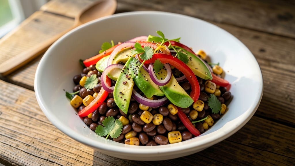 Black Bean and Roasted Corn Salad Recipe: Summery Smoky Lime Zing in 20 Minutes