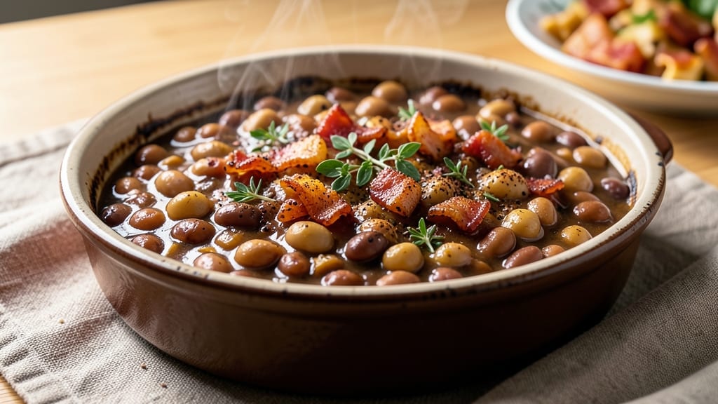 Baked Bean Recipe Using Canned Beans in Crock Pot: Smoky-Sweet Slow Cooker Simplicity
