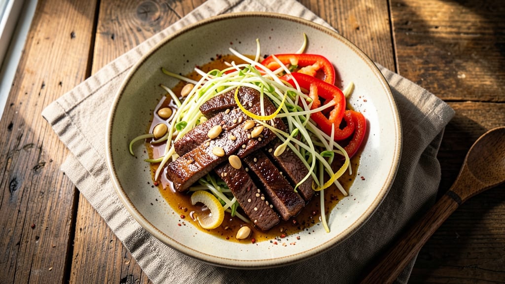 Beef Stir Fry With Bean Sprouts Recipe: Wok-Heated Crunch and Tender Bites