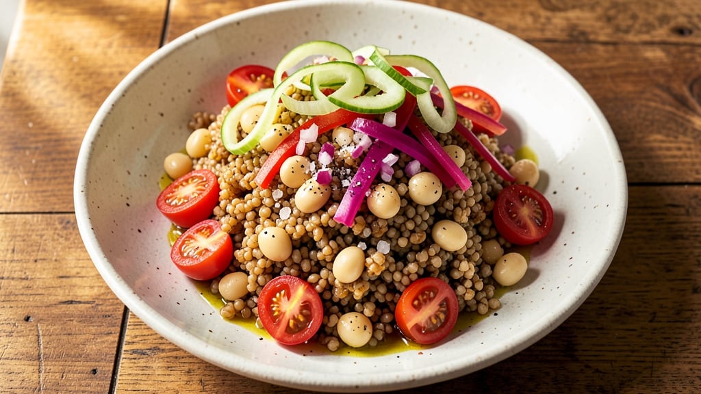 Barley and Bean Salad Recipe: Hearty Protein-Packed Bite in 15 Minutes