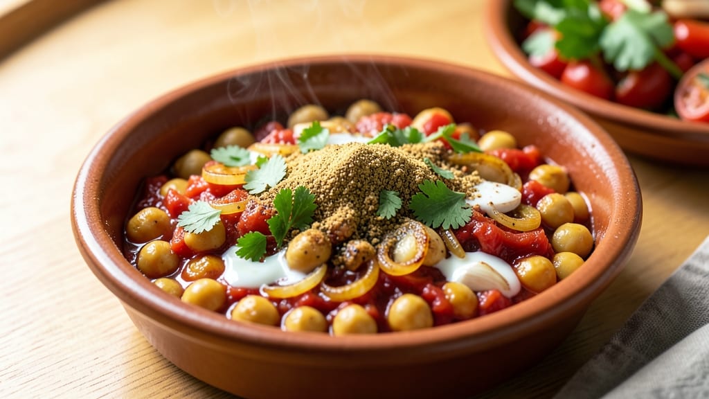 Bean Masala Recipe: Spiced Chickpea and Tomato Simmered to Rich Depth