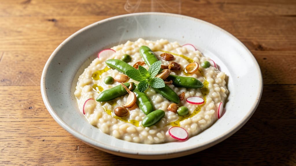 Broad Bean Risotto Recipe: Earthy Green Beans With Creamy Arborio Magic