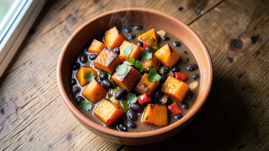Black Bean Butternut Squash Stew Recipe: Smoky-Spiced One-Pot Comfort