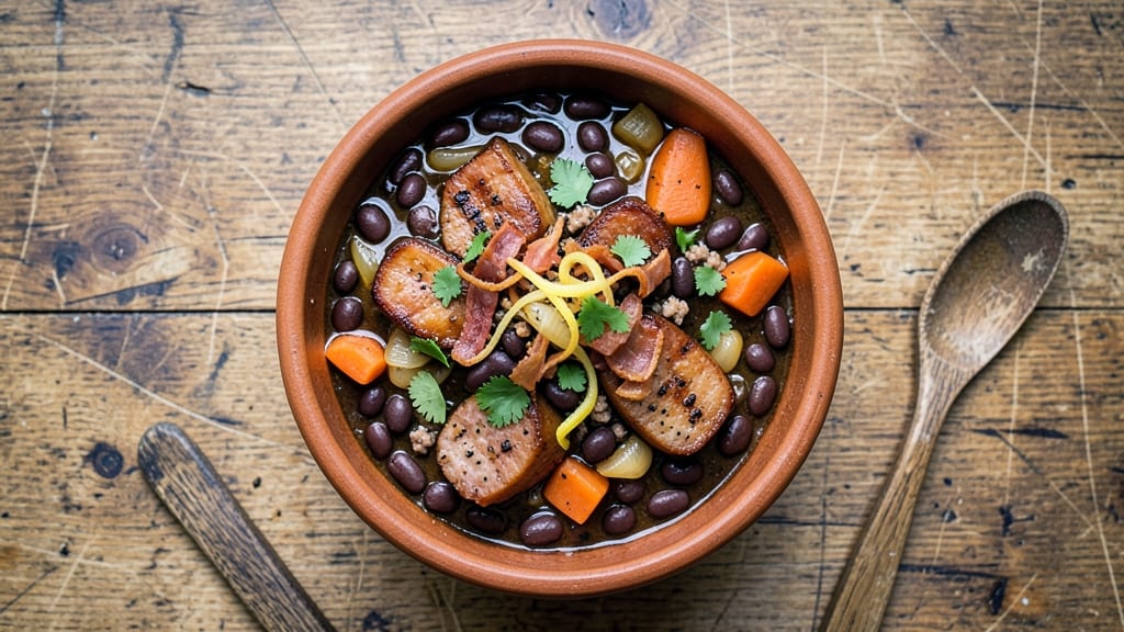 Brazilian Black Bean Stew Recipe: Smoky Cumin and Lime Zest in One Pot