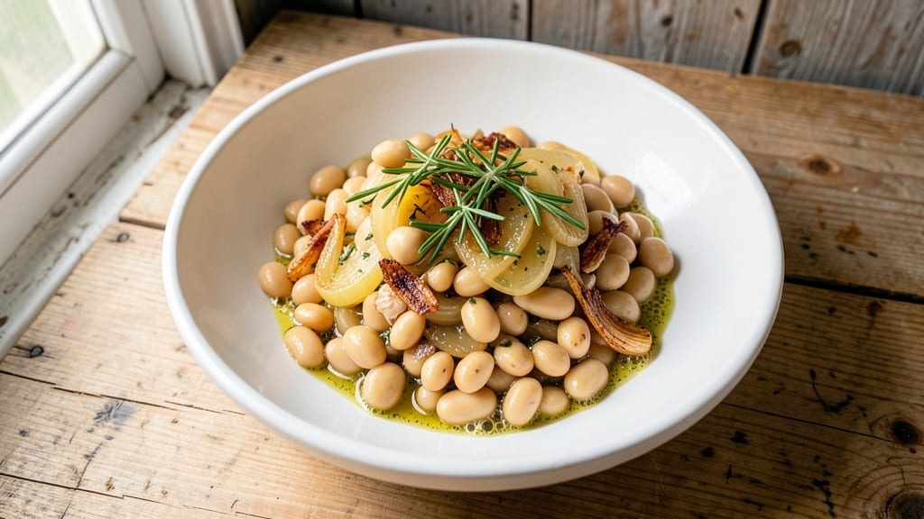 Alice Waters' White Bean Recipe: Herbed Crust and Creamy Depth