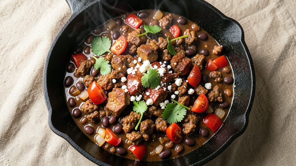Black Bean Ground Pork Chili Recipe: Smoky-Spiced Depth in One Pot