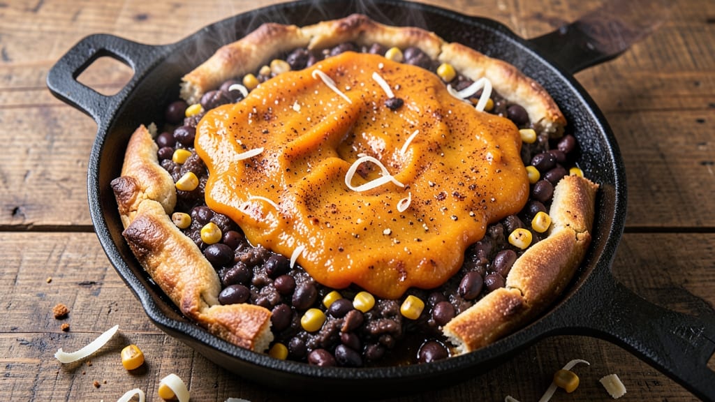 Black Bean Tamale Pie Recipe: Smoky Spice-Crusted Comfort in One Pan