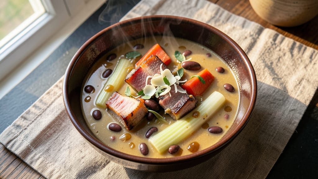 5-Star Ham and Bean Soup Recipe: Smoky-Sweet Depth in One Pot