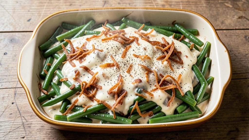 Barefoot Contessa Green Bean Casserole Recipe: Crispy Top, Creamy Pull-Apart Magic