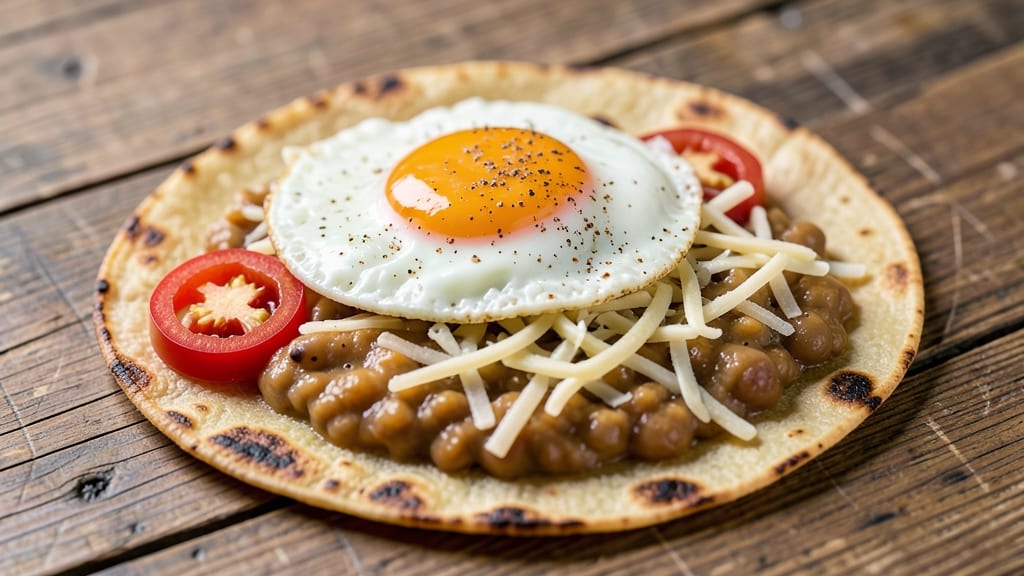 Bean and Cheese Breakfast Tacos Recipe: Crispy Tortillas With Melty Cheese Rivers
