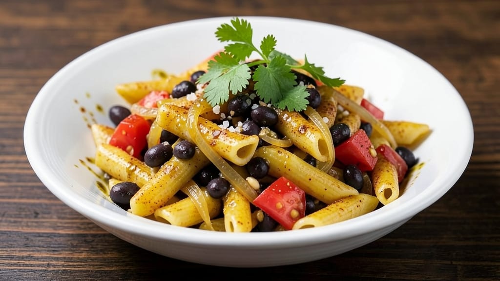 Black Bean Penne Pasta Recipe: Hearty Protein-Packed Meal in 20 Minutes