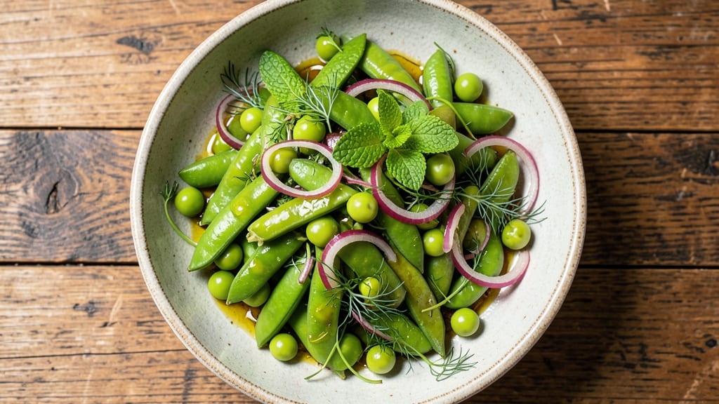Broad Beans and Peas Salad Recipe: Spring Garden Freshness in 15 Minutes