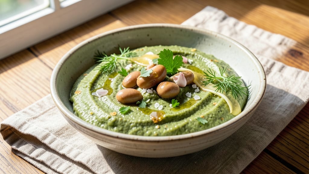 Broad Bean Pâté Recipe: Silky Herbed Spread With Earthy Depth