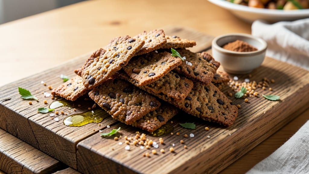 Black Bean Crackers Recipe: Crunchy Tortilla Bites with Smoky Spice Kick