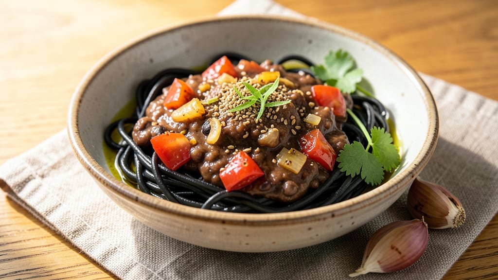 Black Bean Pasta Sauce Recipe: Smoky Cumin and Lime Zest Infusion