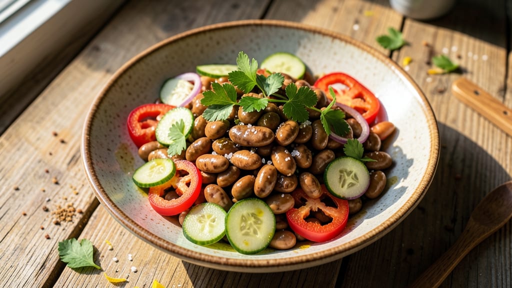 Borlotti Beans Salad Recipe: Earthy Umami Crunch With Lemon-Herb Brightness