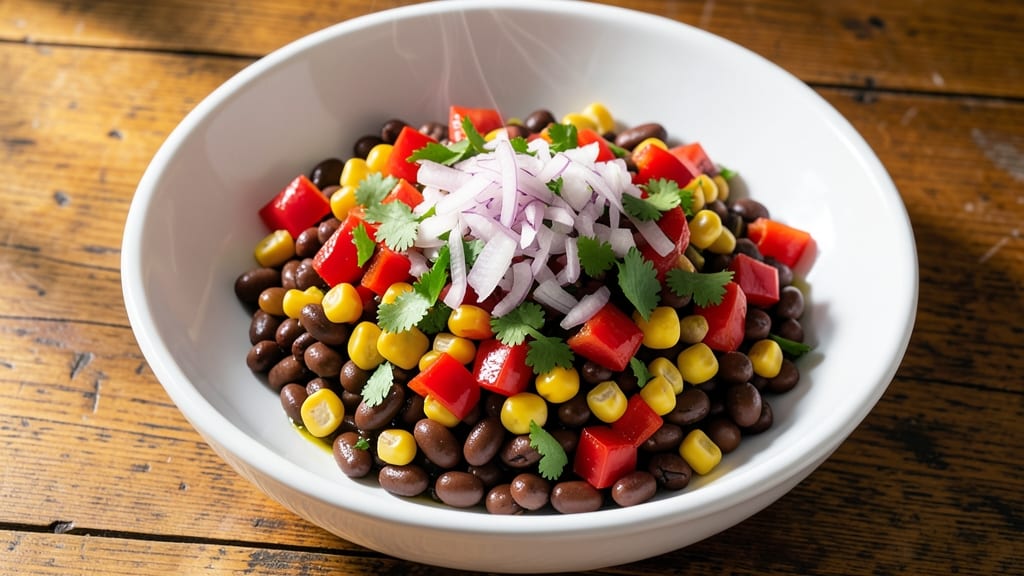 Black Bean Corn Salsa Salad Recipe: Zesty Southwest Crunch in 20 Minutes